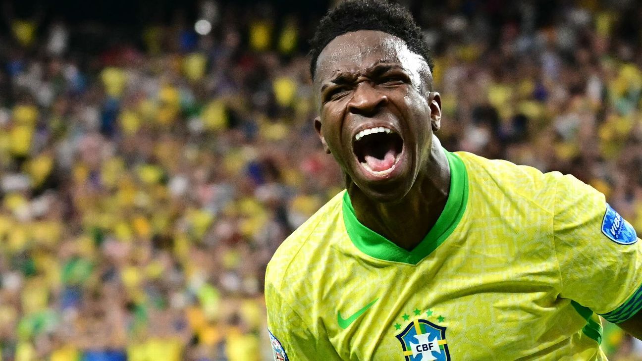 Na noite mais saborosa de Vinicius, Brasil estreia, de fato, na Copa América