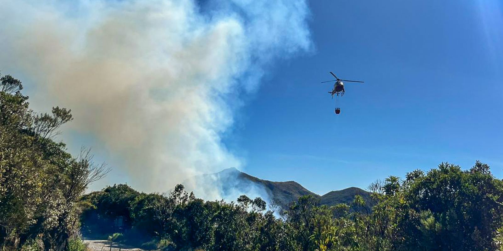 Parque Nacional do Itatiaia tem 300 hectares atingidos por incêndio