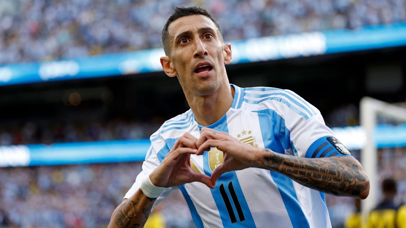 Por que Di María não realiza ‘sonho’ de jogar em rival do Inter na Sul-Americana