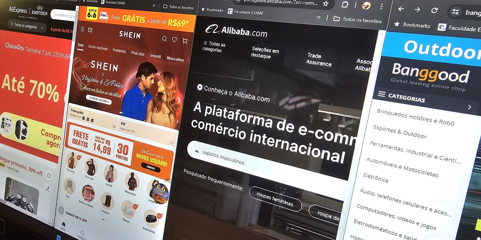 Compras de até US$ 50 pela internet começam a pagar 20% de tarifa