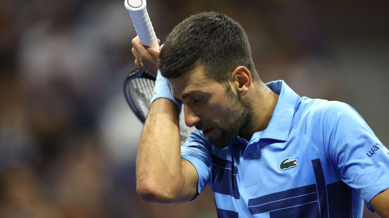 Djokovic é eliminado de US Open por ‘fenômeno’ australiano e fica sem Grand Slam pela 1ª vez em 7 anos