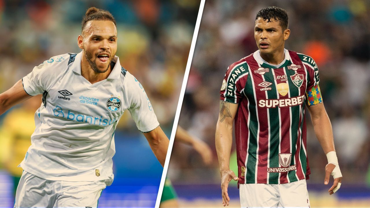 Duelos entre Braithwaite x Thiago Silva na Europa antes de Grêmio x Flu