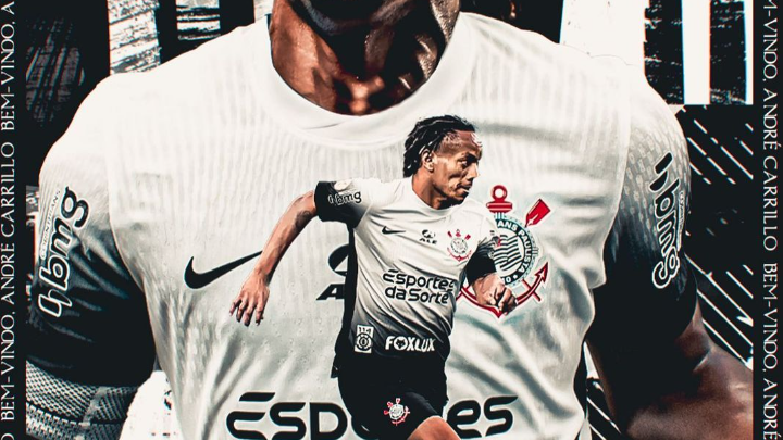 Corinthians anuncia contratação do peruano André Carrillo, ex-Benfica e Sporting