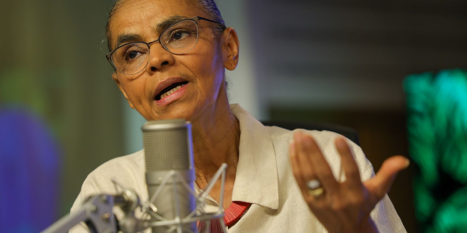 Marina Silva defende constrangimento ético contra mudanças climáticas