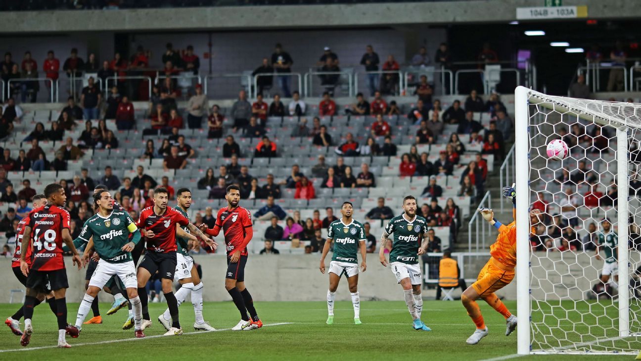 O longo tabu que envolve Athletico-PR x Palmeiras