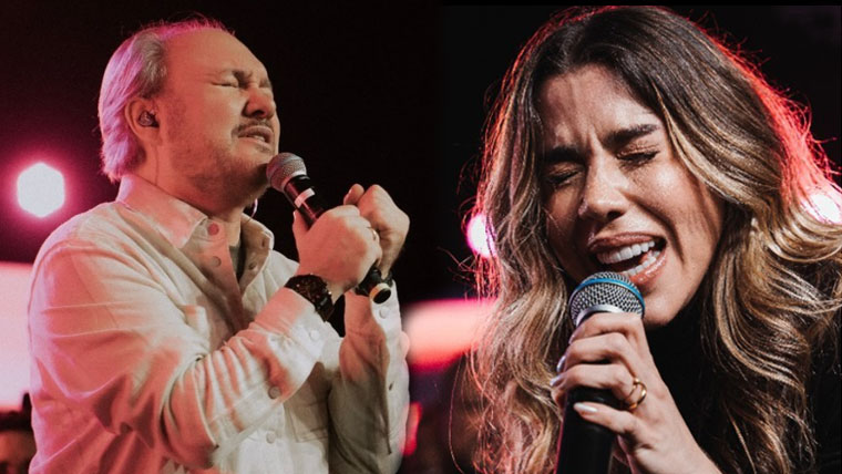 David Quinlan e Julliany Souza emocionam o público com o clássico “Abraça-me”