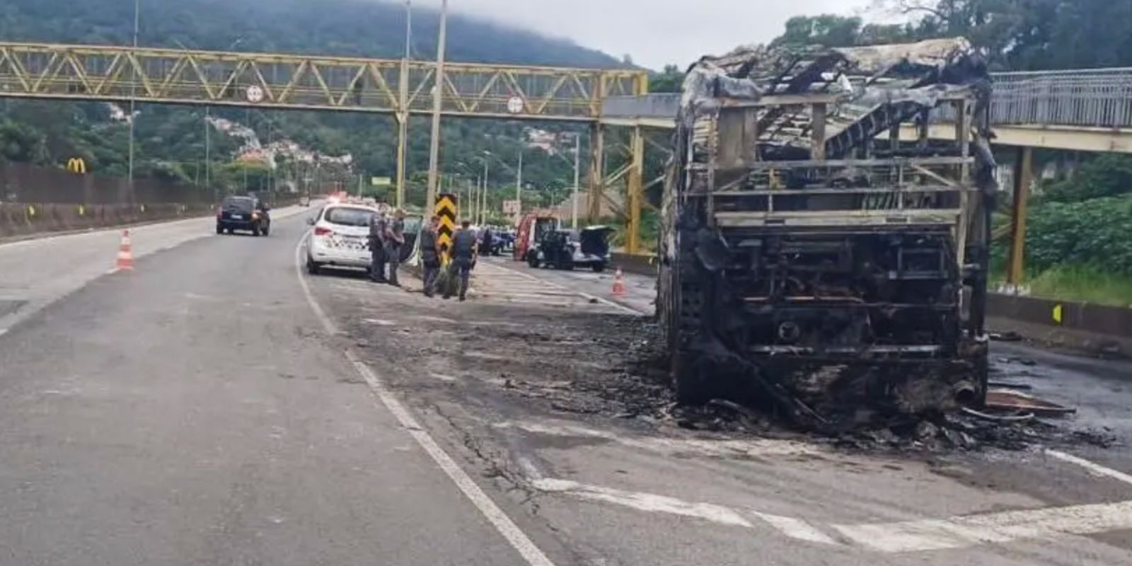 Palmeirense suspeito de participar de emboscada a ônibus é preso