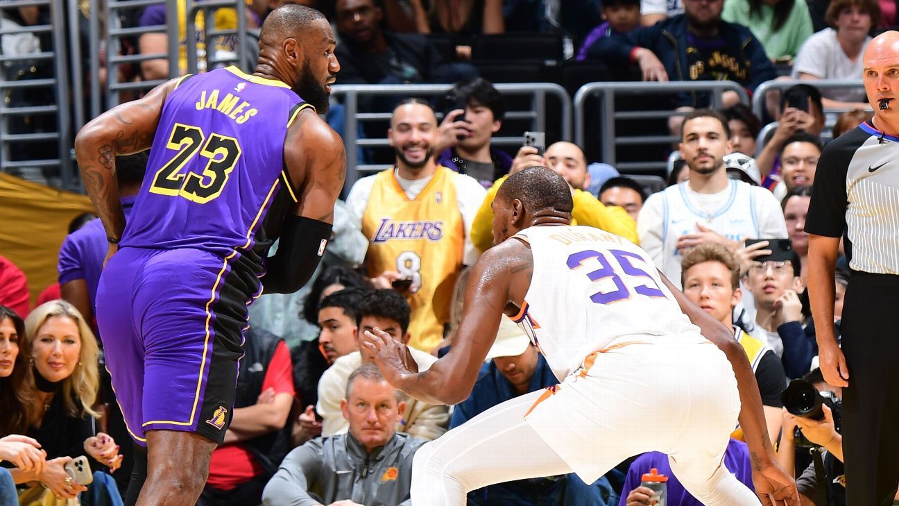 Lakers batem Suns com LeBron ‘garçom’ e mantêm invencibilidade na NBA