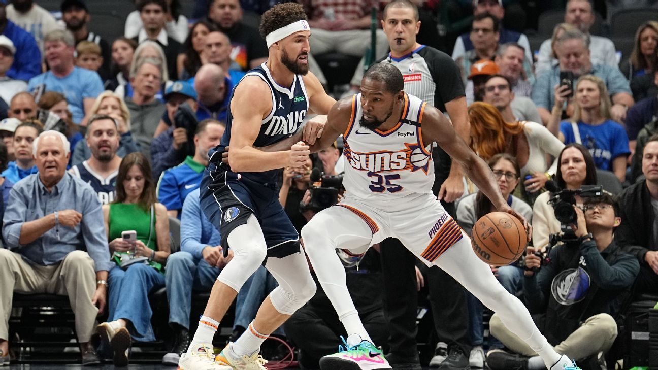 Suns repetem roteiro contra Mavs e ampliam início avassalador na NBA