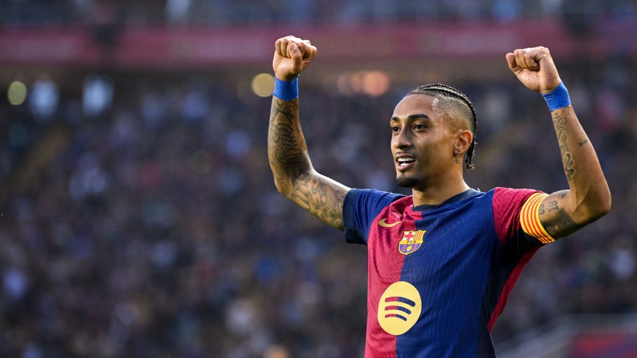 A ‘caçada’ de Raphinha rumo à melhor temporada da carreira