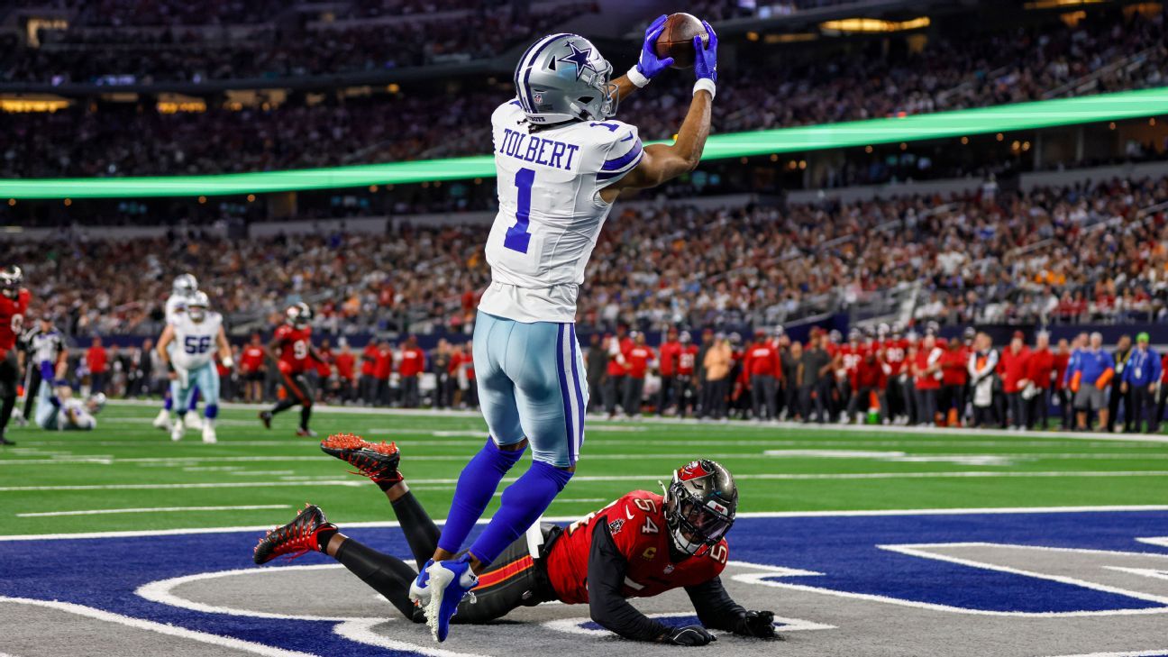 Cowboys vencem e complicam Buccaneers na briga pela NFC Sul da NFL