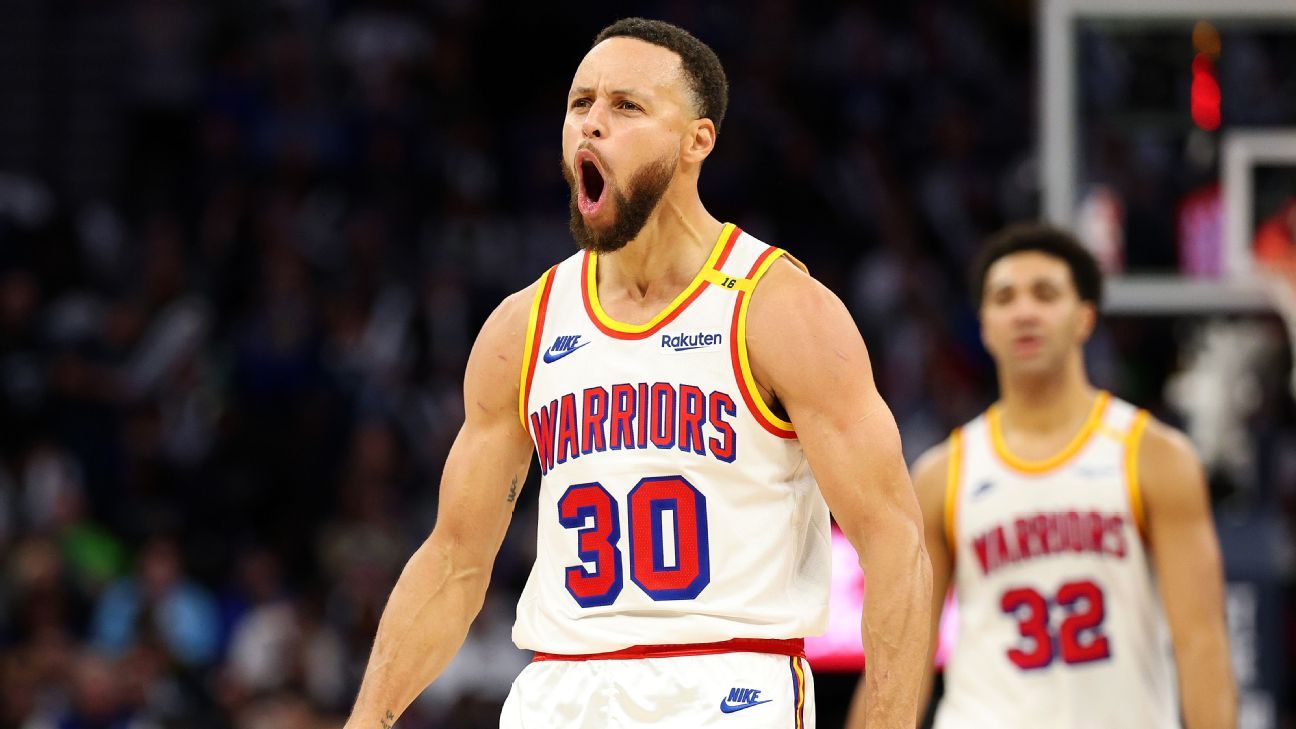 Curry destrói defesa dos Timberwolves e reabilita os Warriors na NBA