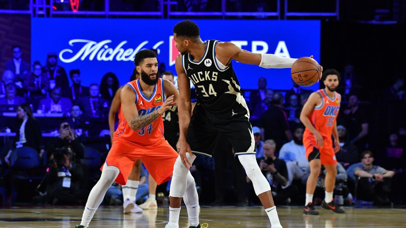 Giannis Antetokounmpo é MVP da Copa NBA, iguala LeBron James e ‘completa’ lista de MVPs