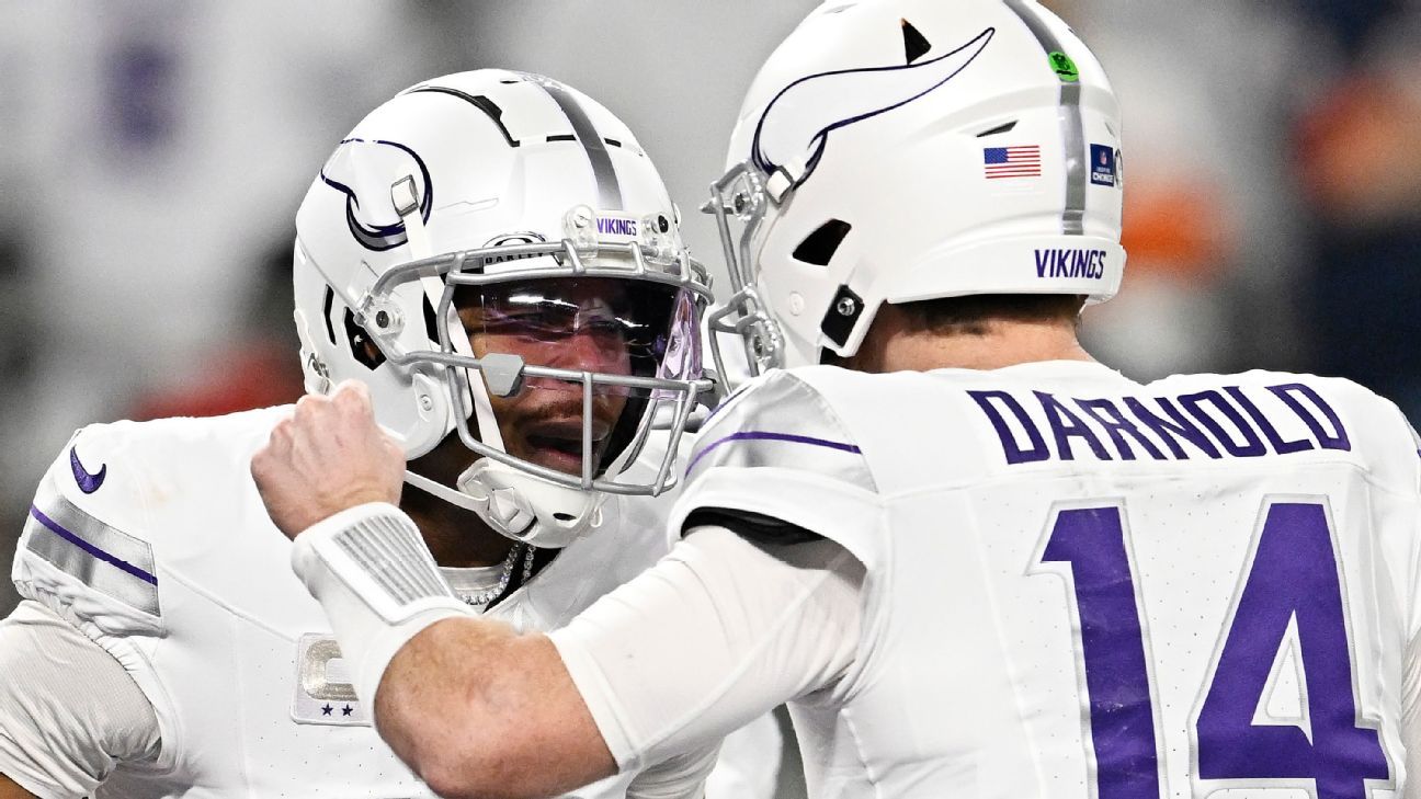 NFL: Vikings vencem ‘clássico’ com Bears e chegam a 7 vitórias seguidas