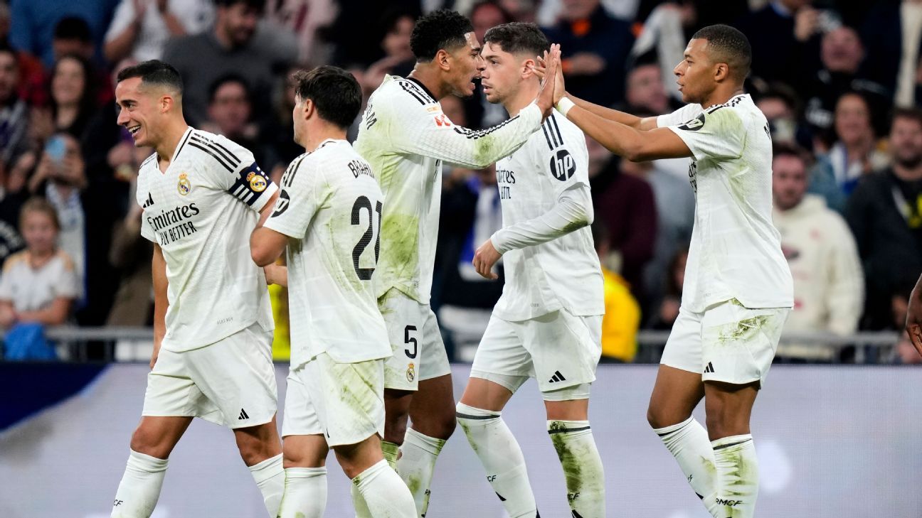 Real Madrid vence Getafe e cola no Barcelona por liderança de LALIGA