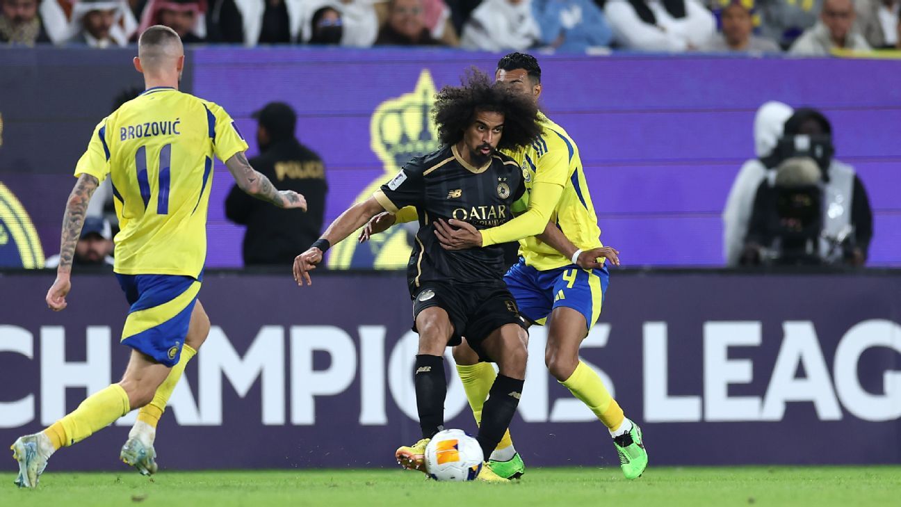 Sem Cristiano Ronaldo, Al Nassr perde para o Al Sadd na Champions League Asiática