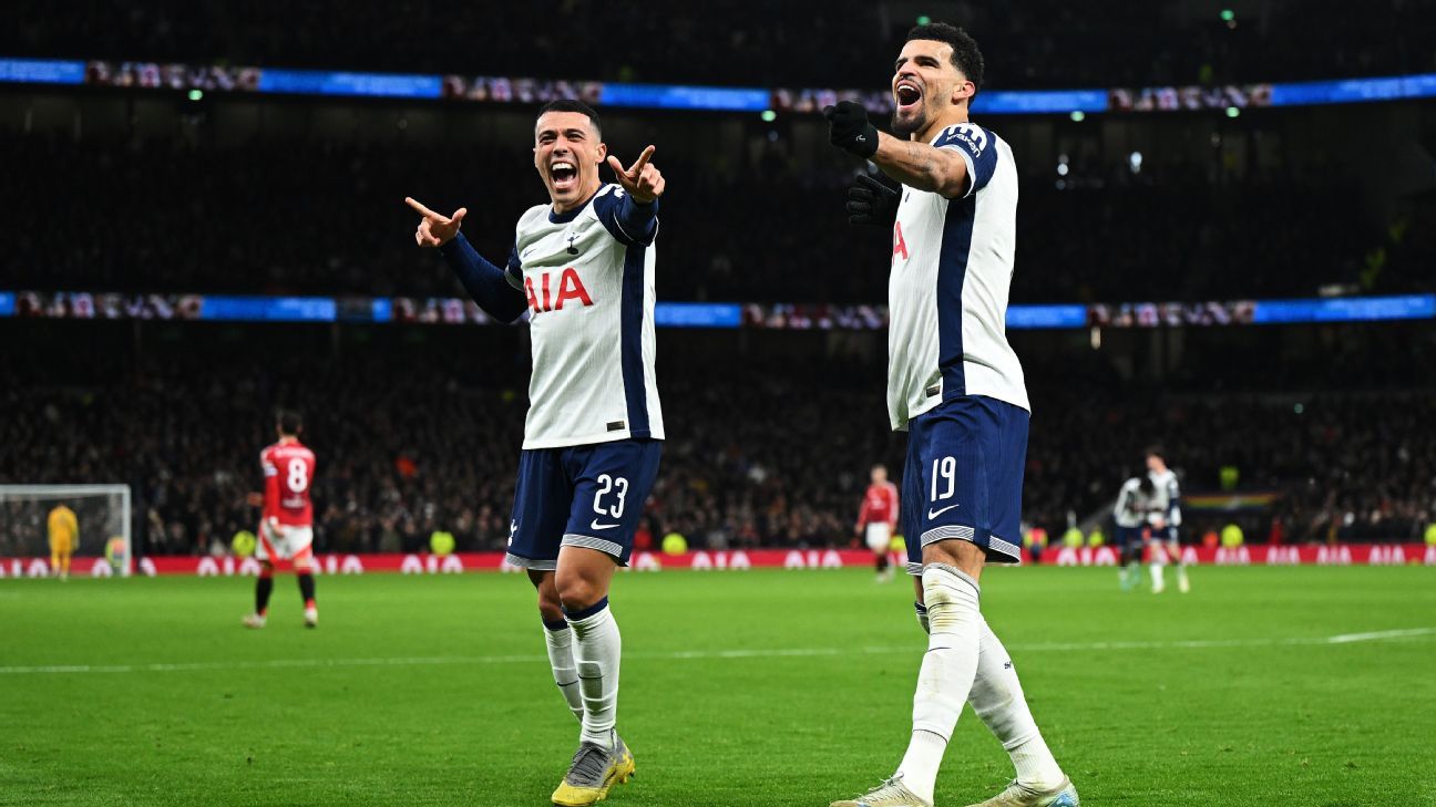Tottenham vence United e avança à semifinal da Copa da Liga