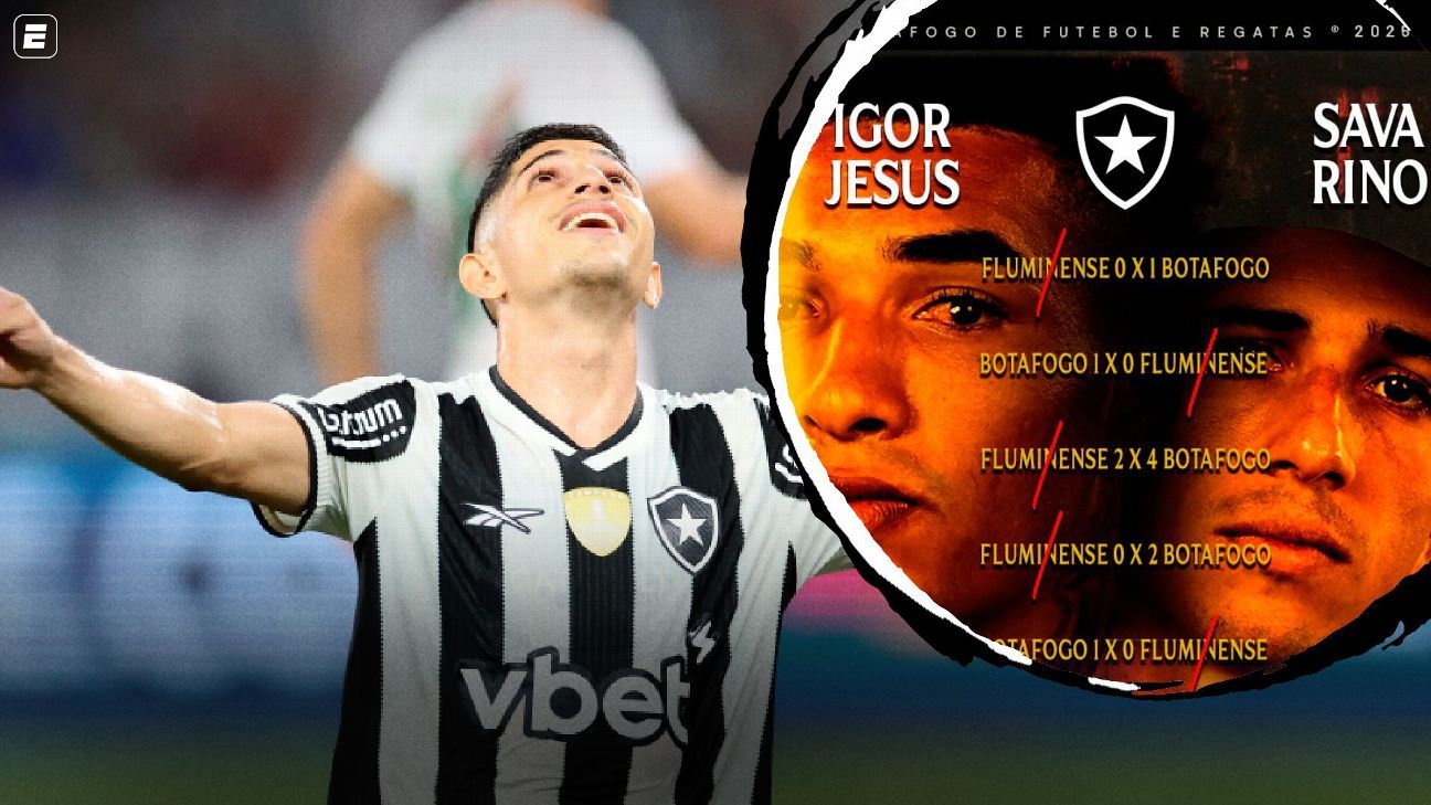 Botafogo provoca Fluminense após sétima vitória seguida no clássico