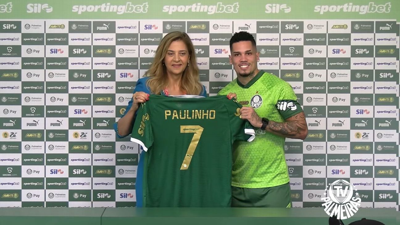 Palmeiras: Paulinho diz que não tem prazo certo para jogar