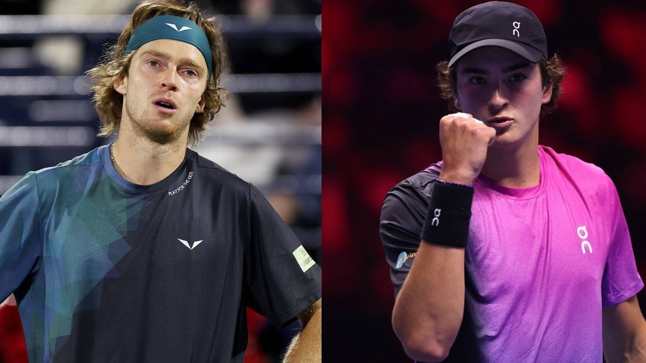 Quem é Andrey Rublev, adversário de João Fonseca no Australian Open