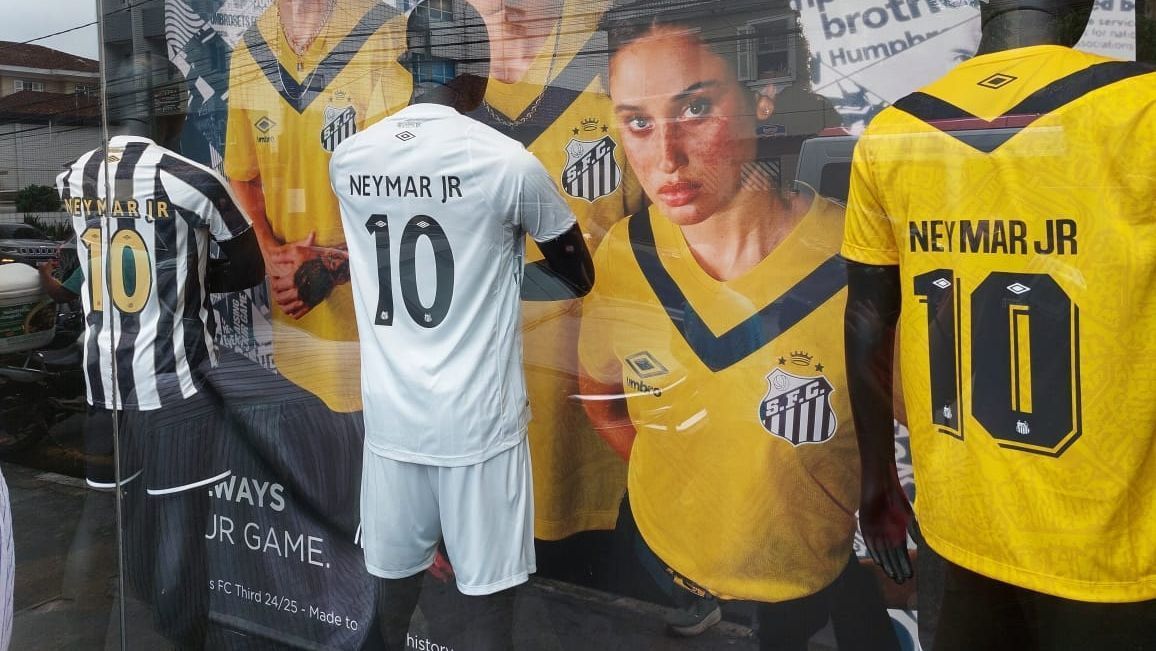 Santos vende camisa 10 de Neymar antes de apresentação; veja preços