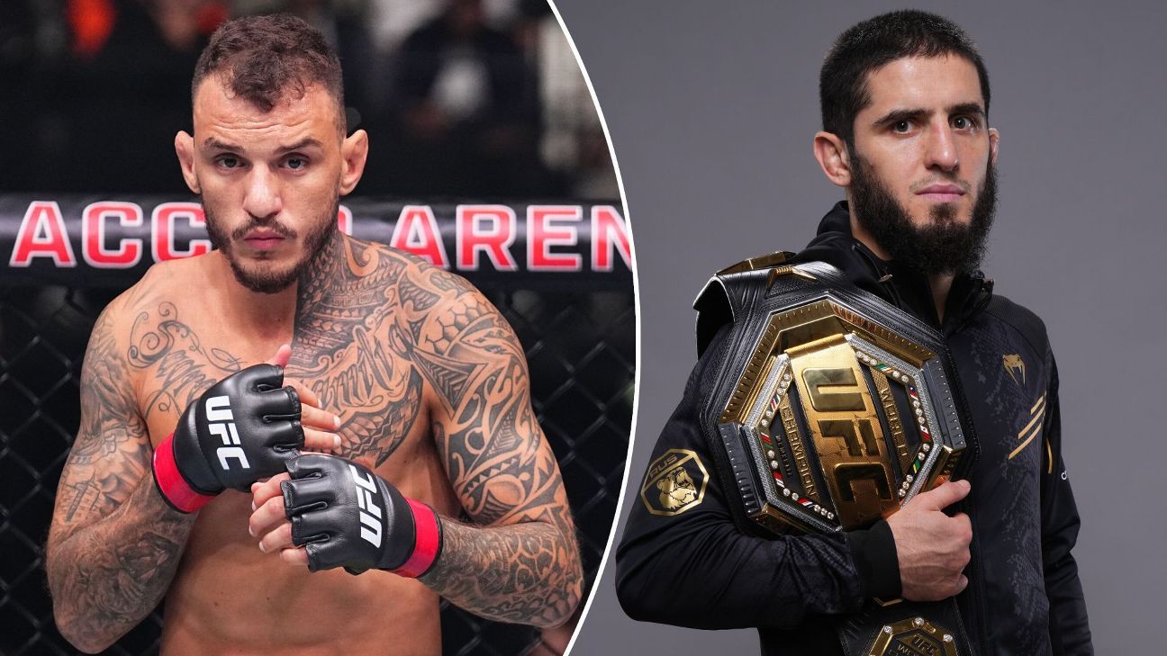 UFC 311 AO VIVO: siga agora Makhachev x Moicano, Dvalishvili x Nurmagomedov e mais em tempo real