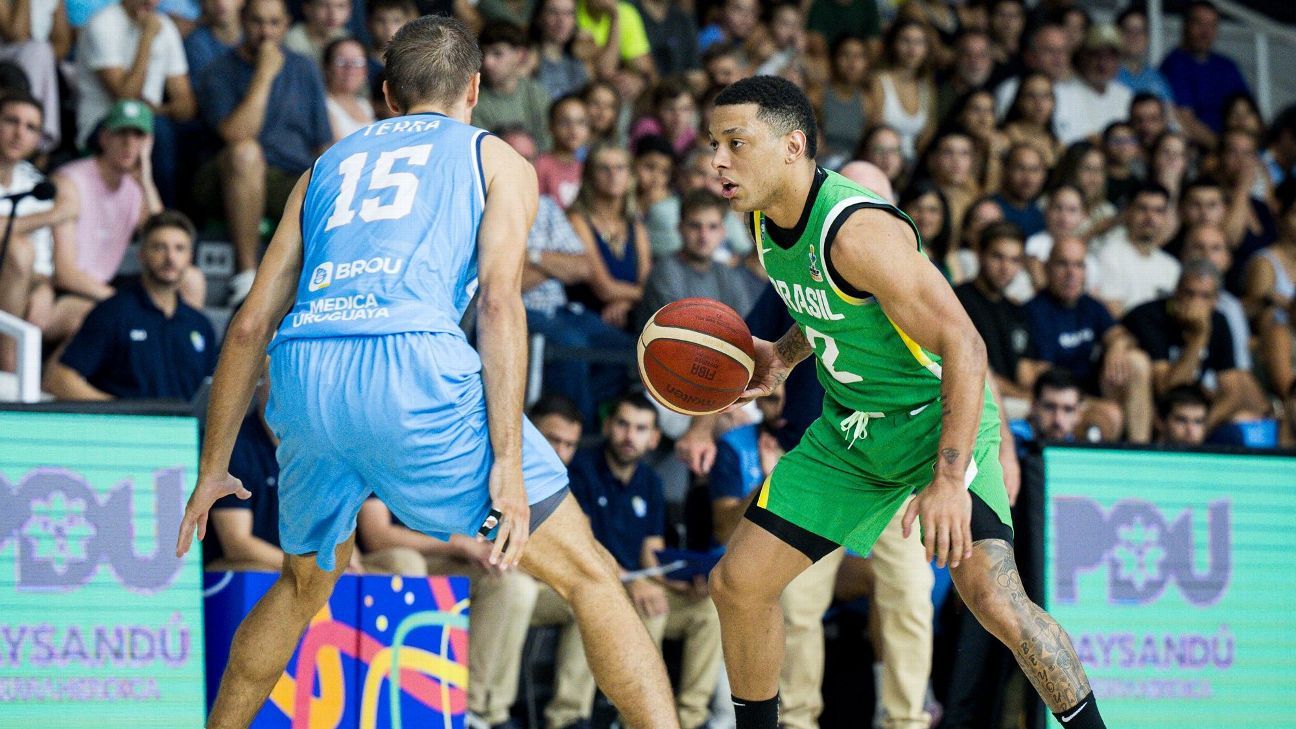 Brasil bate Uruguai e segue invicto nas eliminatórias da AmeriCup
