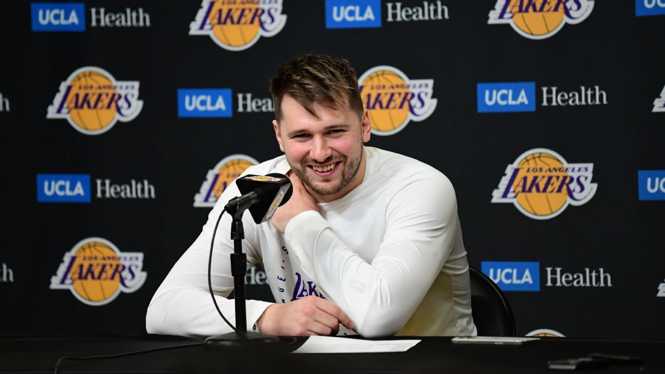 ‘Não lembro da última vez que fiquei tão nervoso num jogo’: as impressões de Doncic na estreia pelos Lakers