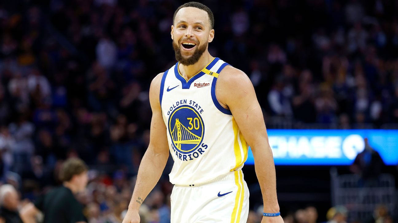 Curry atinge 25 mil pontos em vitória dos Warriors na NBA