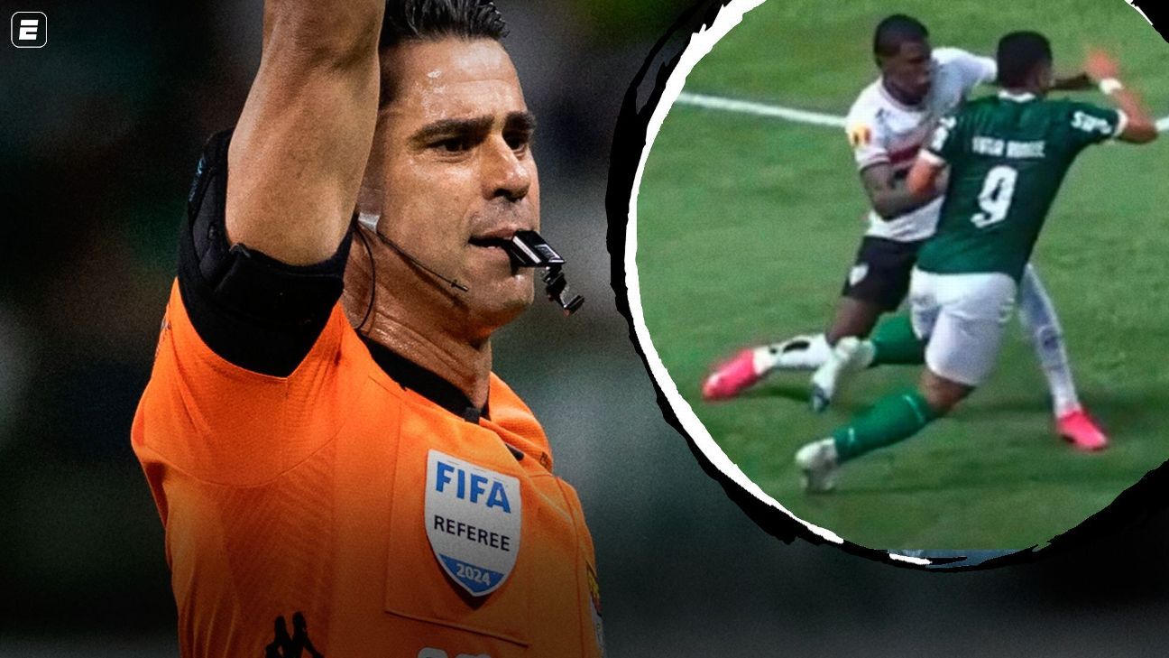 FPF divulga áudios do VAR em pênalti polêmico de Palmeiras x São Paulo