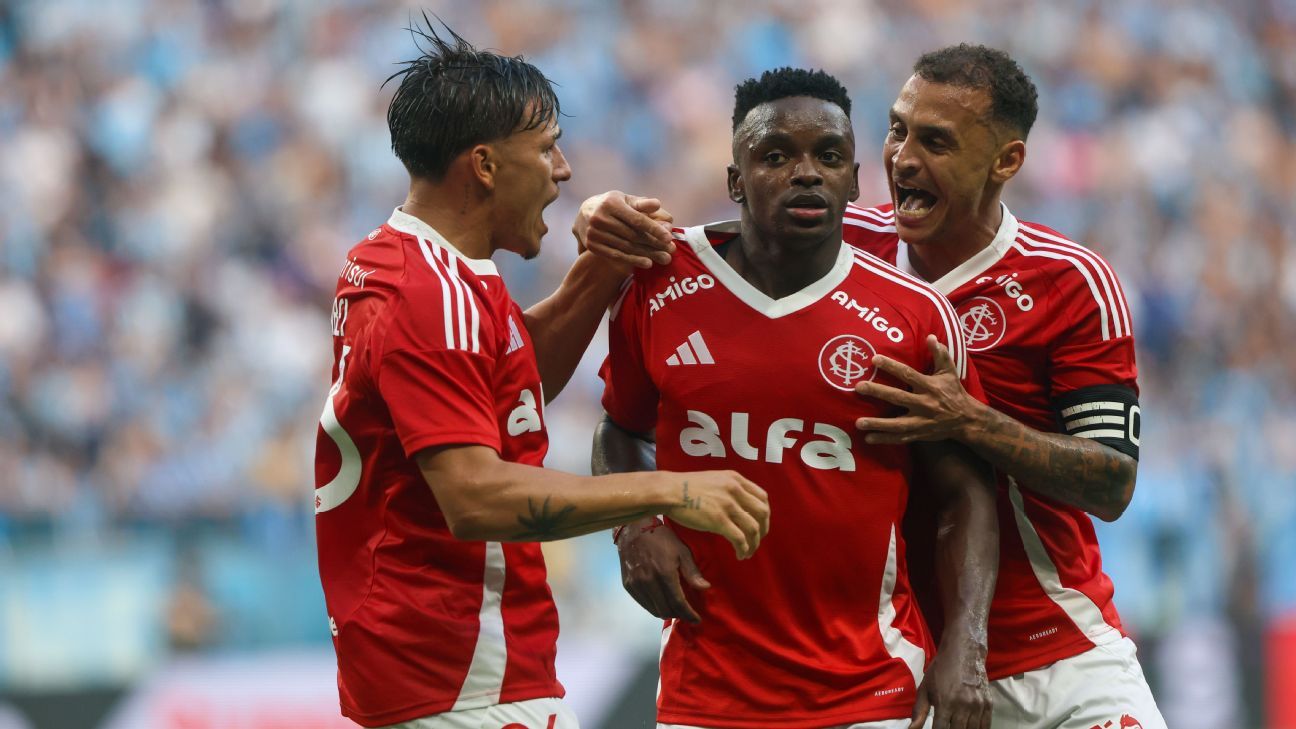 Inter vence Grêmio e fica perto de encerrar jejum de 9 anos no Gaúcho