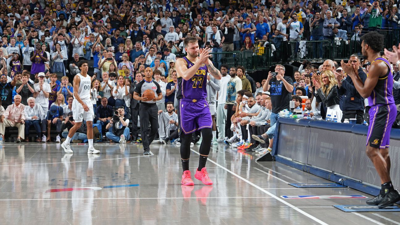 Doncic agradece festa dos torcedores dos Mavs, e técnico brinca: ‘Achei que faria 50 pontos. Estou decepcionado’