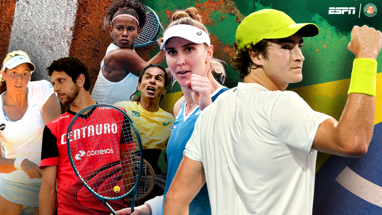 João Fonseca, Bia Haddad e muito mais! Quem são os 20 brasileiros em Roland Garros 2025