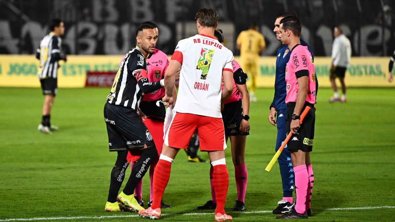 Neymar corta perguntas sobre renovação com Santos e dá prazo para decisão