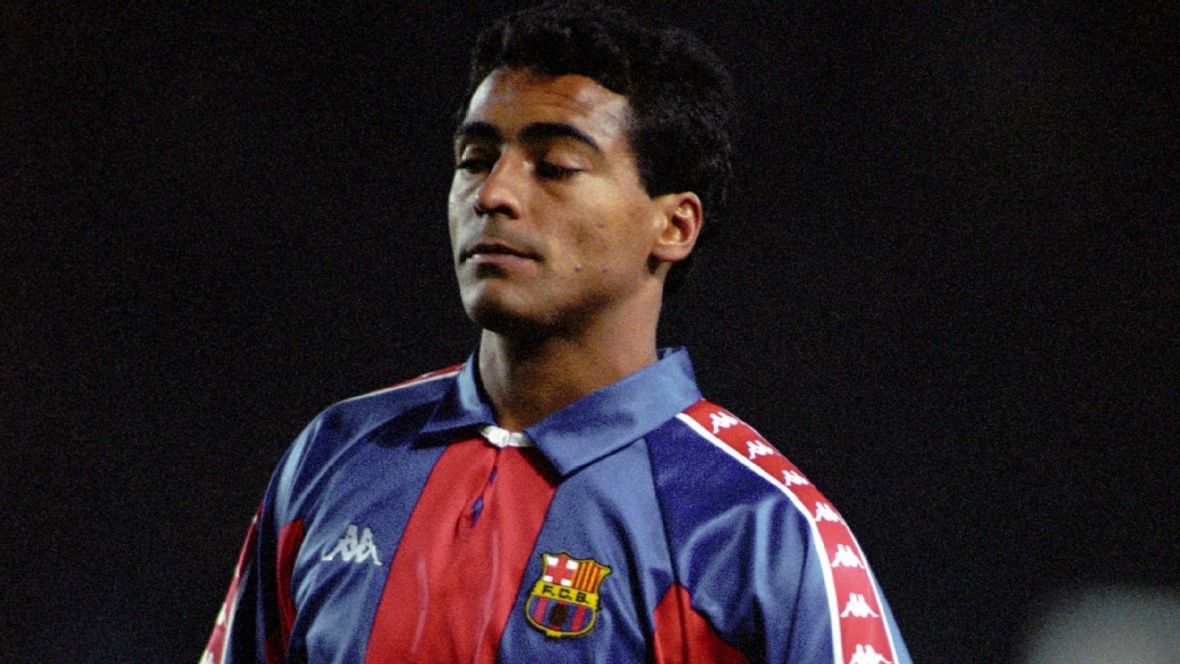 Romário elege 3 jogadores que acha f* no Barcelona