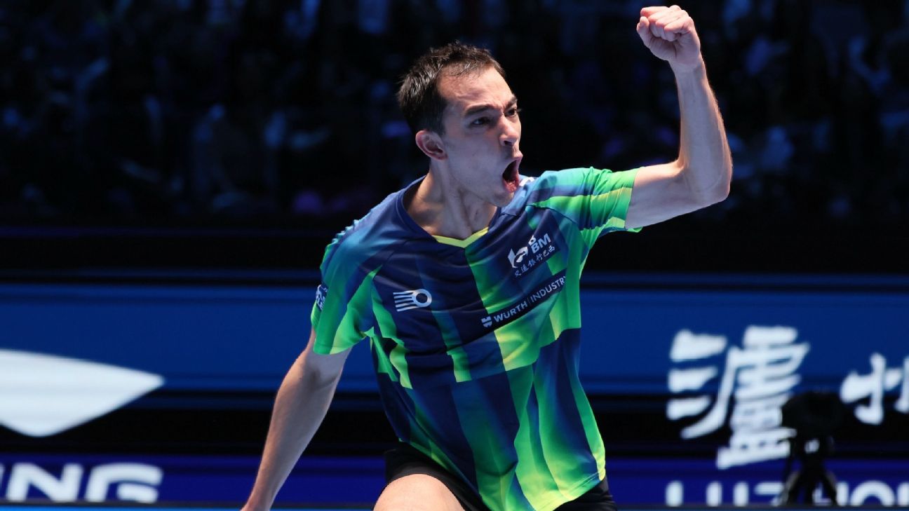 Calderano é campeão em Foz e conquista mais um título no circuito mundial