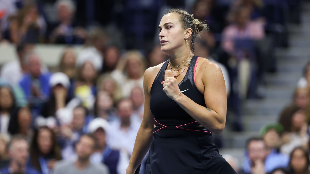 Finalista! Sabalenka se recupera de ‘apagão’ no primeiro set, vira sobre Pegula e defenderá título do US Open