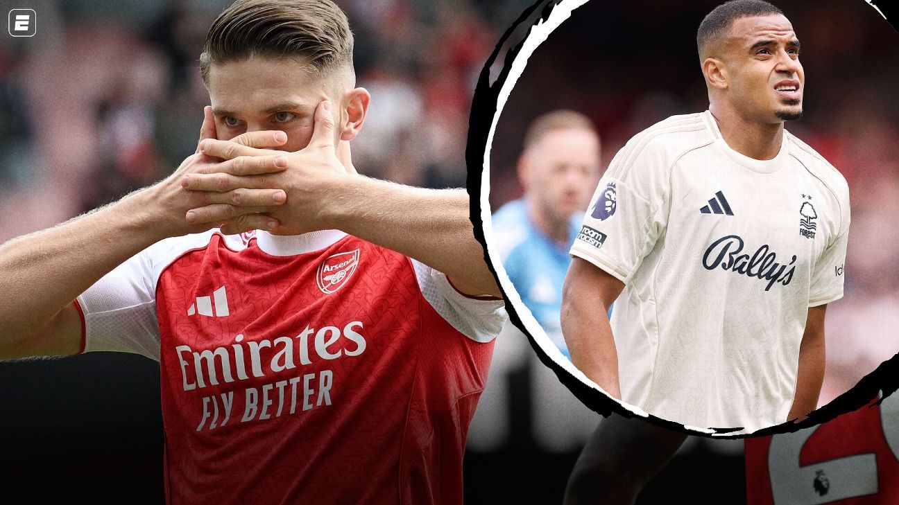 Gyokeres marca, e Arsenal vence o Nottingham Forest com golaço; Murillo sai machucado