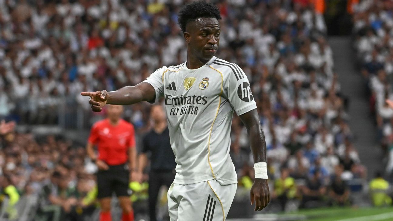 Vinicius Jr. fica apenas em 16º lugar na Bola de Ouro