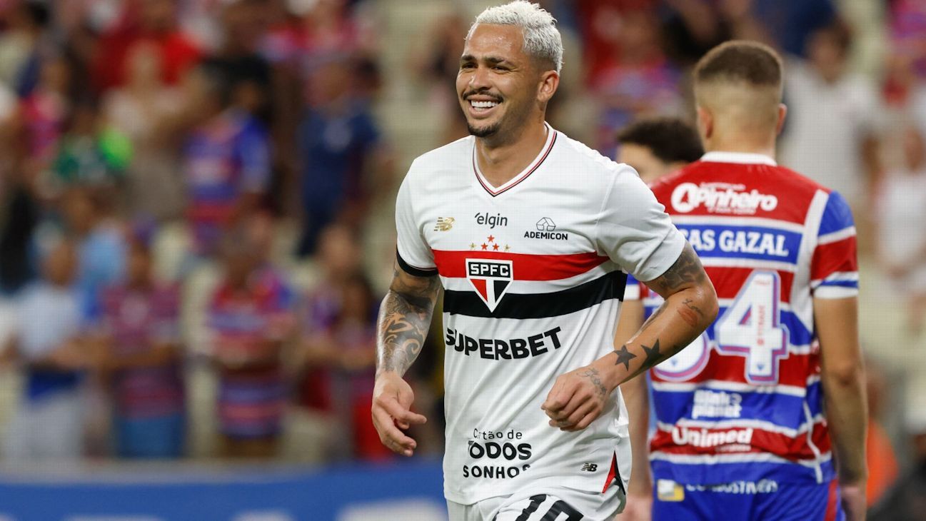 Crespo volta a defender Luciano e faz pedido após Fortaleza x São Paulo: ‘É o momento de falar menos dele’