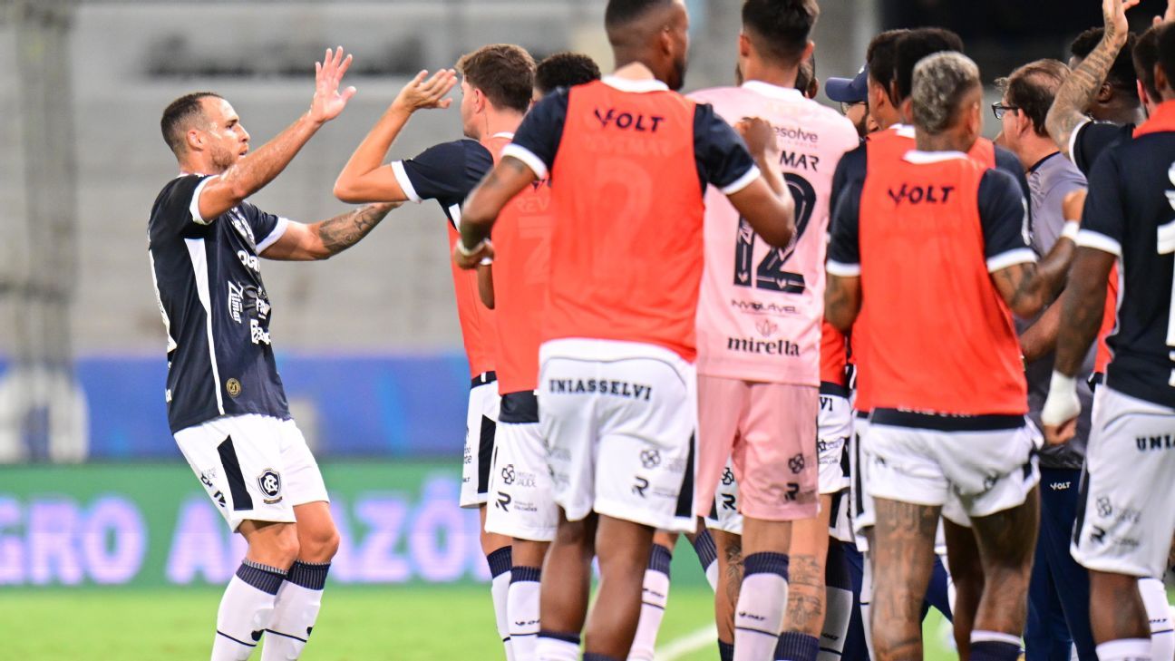 Remo emplaca sexta vitória seguida, dorme na vice-liderança da Série B do Brasileirão e praticamente elimina o Cuiabá