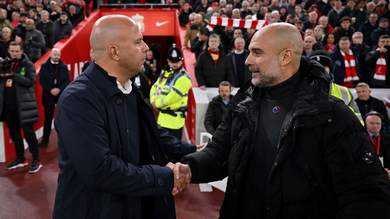 Como Guardiola moldou o agora rival Arne Slot