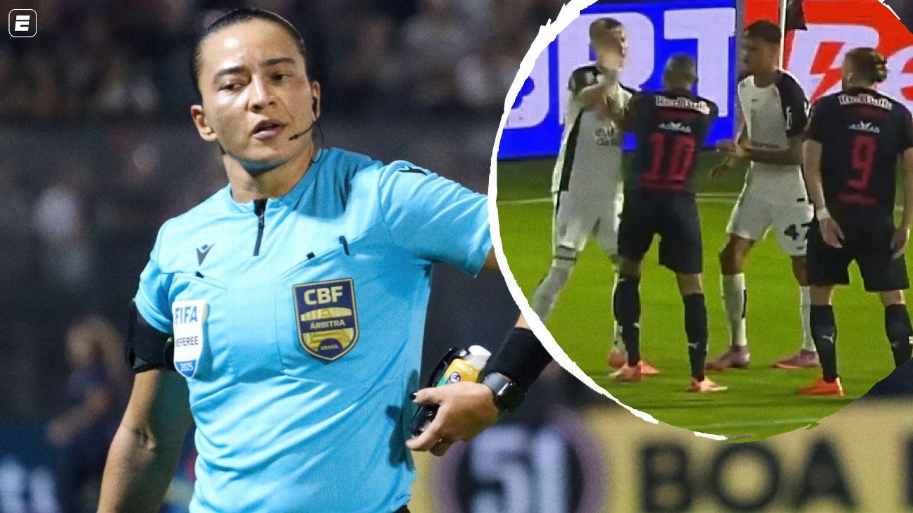 ‘Eu vejo, mas não sei se acerta’: CBF divulga áudio do VAR de expulsão polêmica que revoltou Corinthians