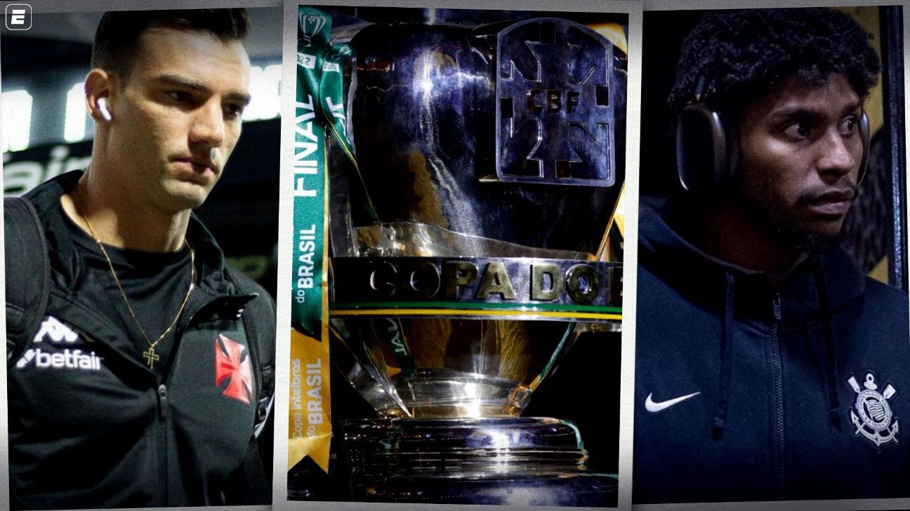 E se for para os pênaltis? Quem leva vantagem entre Léo Jardim e Hugo Souza na final entre Vasco e Corinthians na Copa do Brasil