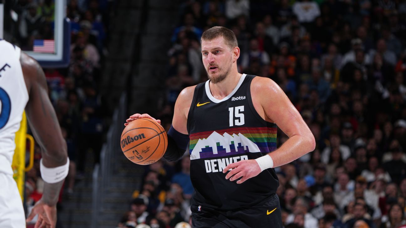 Jokic faz triplo-duplo de 56 pontos, e Nuggets vencem Wolves na prorrogação em ‘jogo maluco’ na NBA