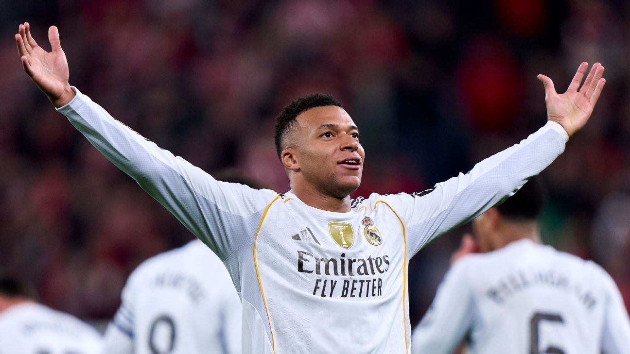 Mbappé em busca de recorde de Cristiano Ronaldo no Real Madrid