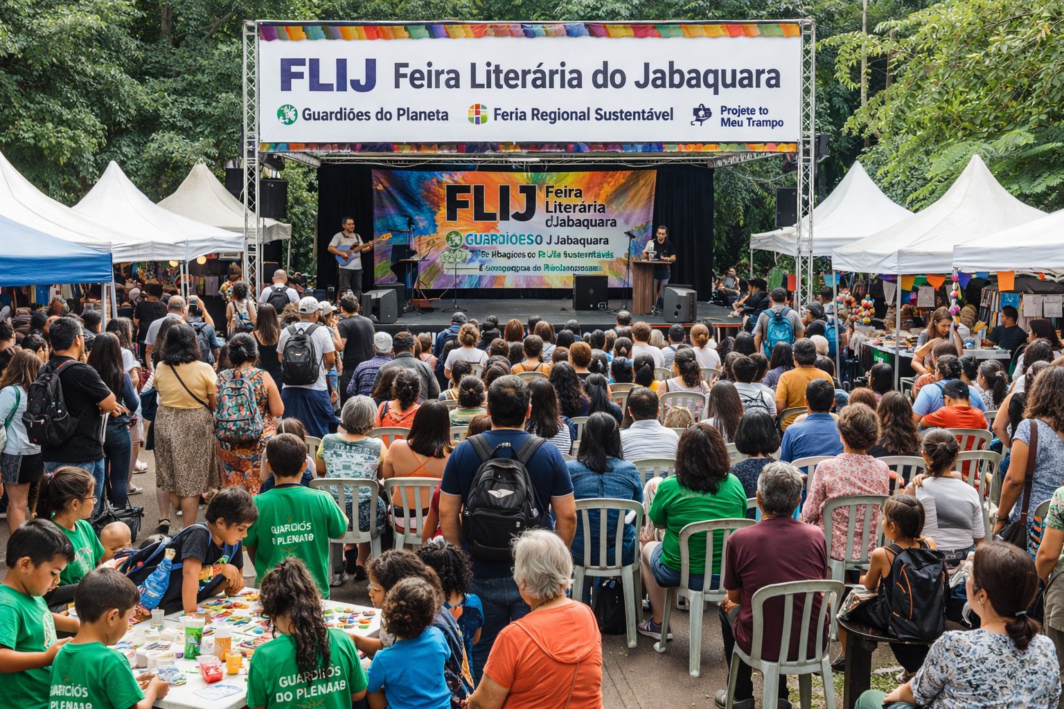 1ª Feira Literária do Jabaquara propõe integração entre cultura, sustentabilidade e geração de renda na zona sul de São Paulo