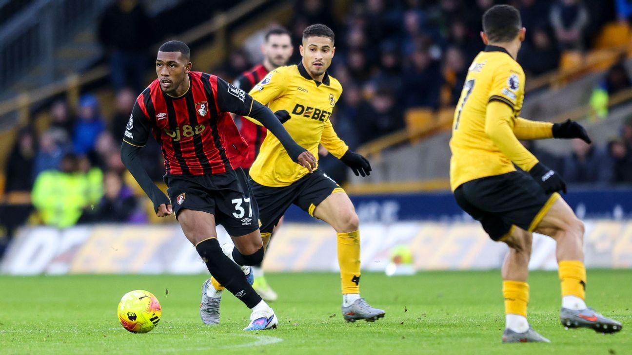 Rayan dá assistência e brilha em estreia com vitória pelo Bournemouth na Premier League
