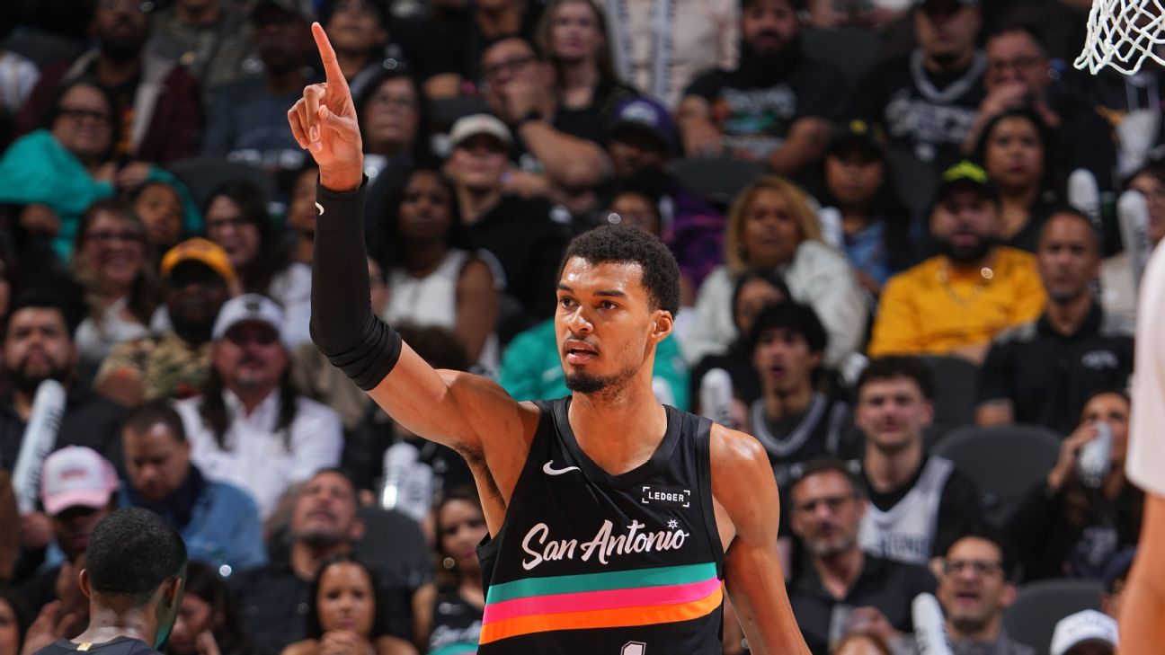 Spurs aproveitam desfalques dos Lakers e dominam com show de Wemby e Keldon Johnson