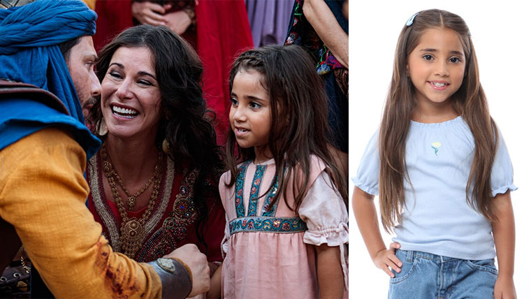 Júlia Abdalla, aos 7 anos, já constrói uma trajetória de sucesso na TV e no teatro